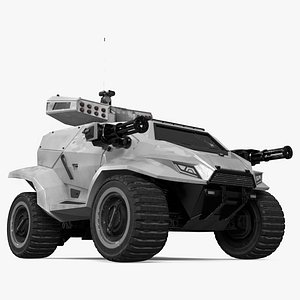 Old Fantastic War Vehicle Winter Color