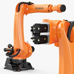 3D Kuka KR 210 R3100 Ultra Maya Rigged