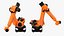 Kuka KR 210 R3100 Ultra Maya Rigged