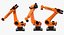 Kuka KR 210 R3100 Ultra Maya Rigged