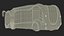 3D model Futuristic Buses Collection
