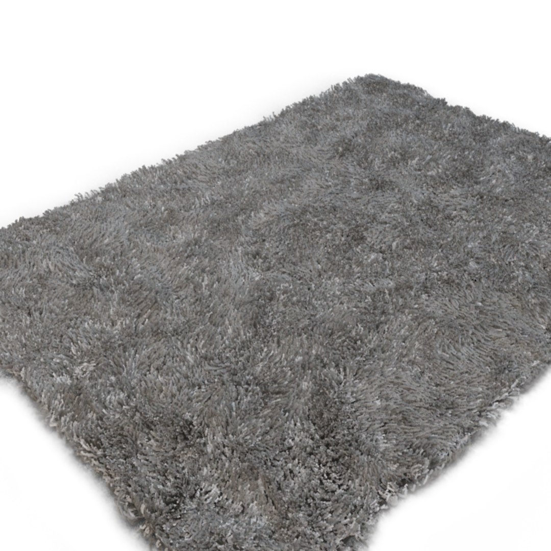 3d Model Rug Hair Fur