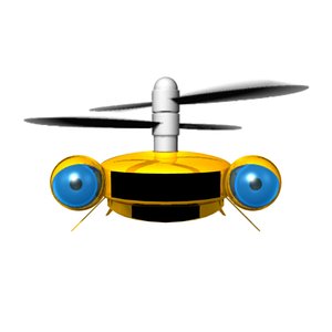 propeller robot 3d ma