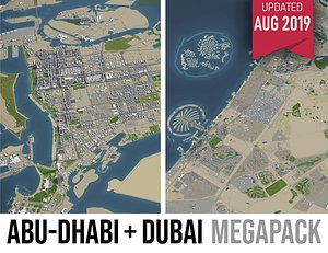 Abu Dhabi and Dubai - 2 cities