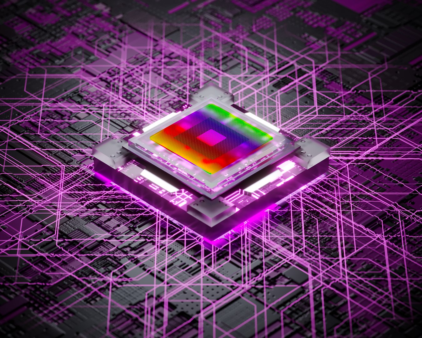 Quantum Computer Circuit Board 3D Model - TurboSquid 2347831