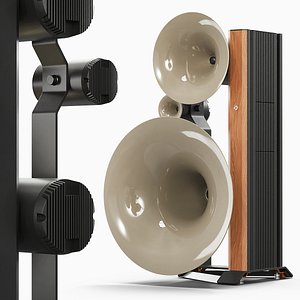 Dual Horn Floorstanding Speaker model
