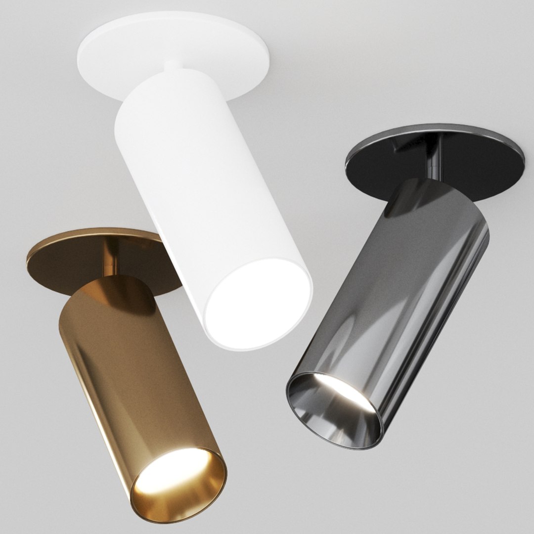 Victor Spot C GU10 By TossB Ceiling Lamp 3D - TurboSquid 2129653