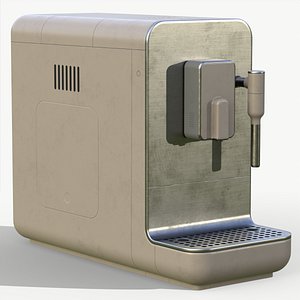 Coffee machine 4 PBR game ready