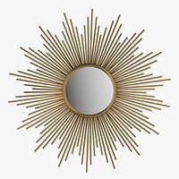 Decorative mirror Sun Soledad