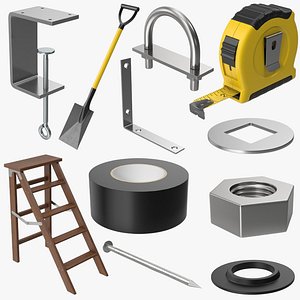 Hand Tools Collection 3D