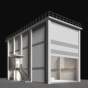3D model Industrial building 25i11