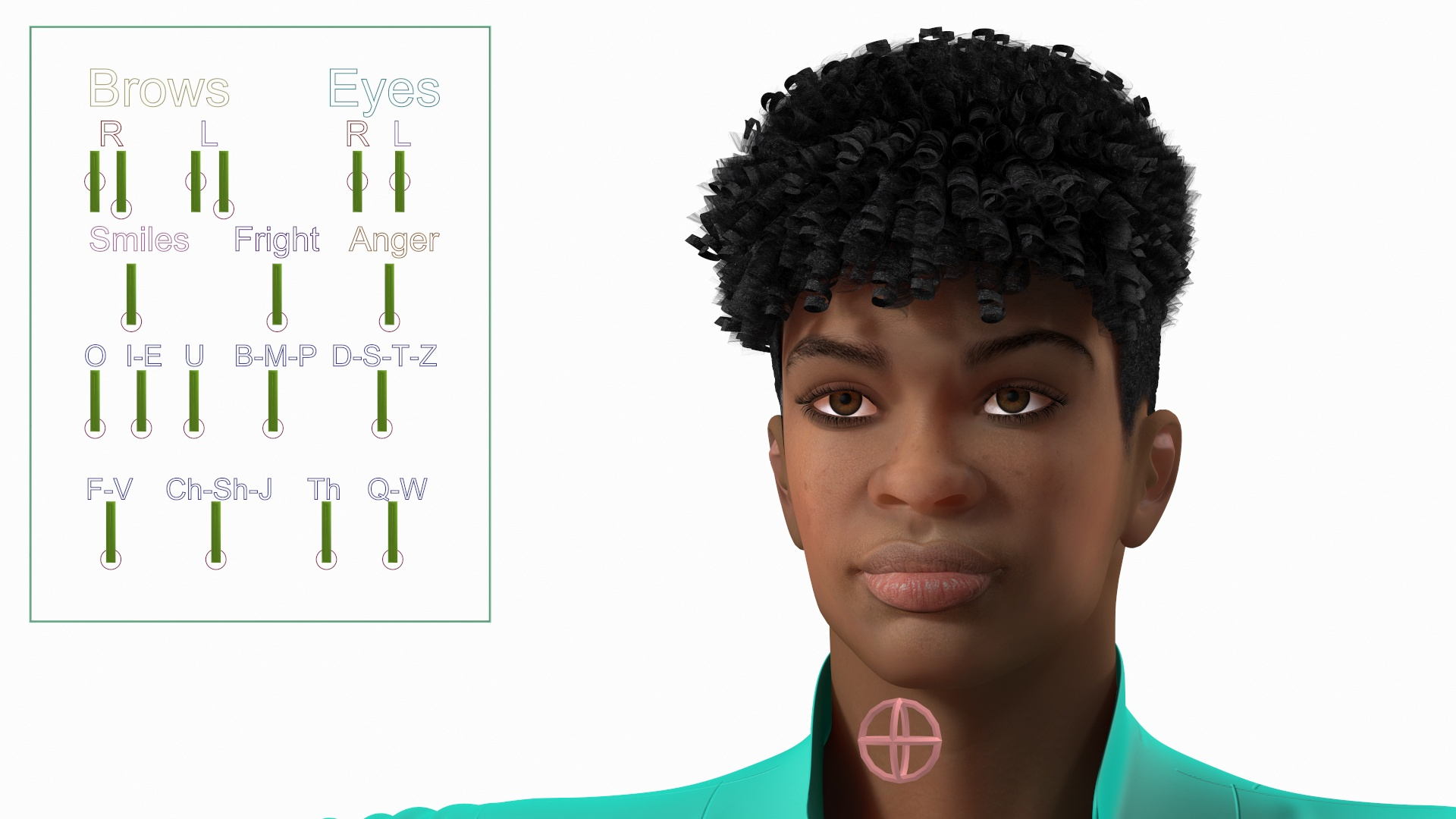 Light Skin Teenager Fashionable Style Rigged 3D model - TurboSquid 1736233