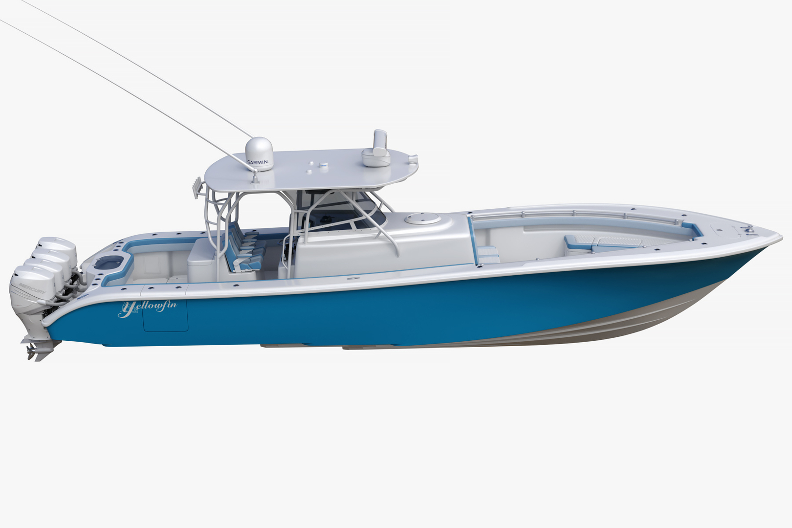 3D Yellowfin 42 Offshore Sport - TurboSquid 1423440