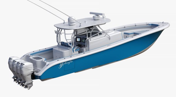 3D yellowfin 42 offshore sport - TurboSquid 1423440