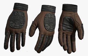 3D gloves fashion model