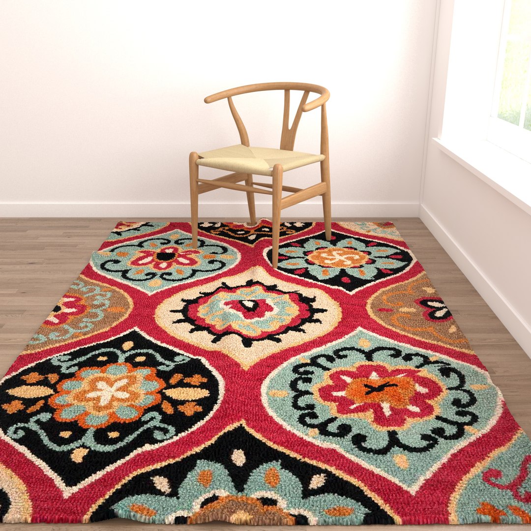 3D Model Rugs No 744 - TurboSquid 1962634