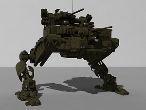 assault weapon 3d model