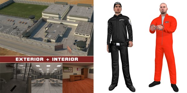 Alcatraz 3ds Max Models for Download | TurboSquid