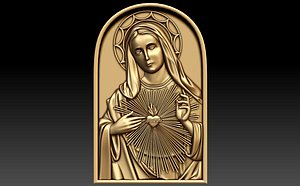 immaculate heart mary 3d 3ds