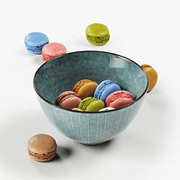 Broste Copenhagen - Nordic Sea Bowl - with Macaron 01