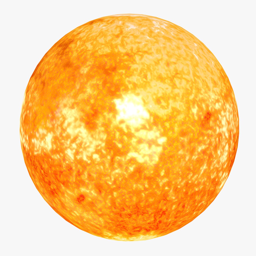 3d sun