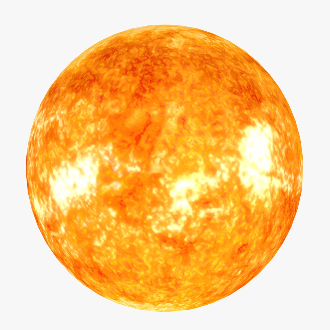 3d sun