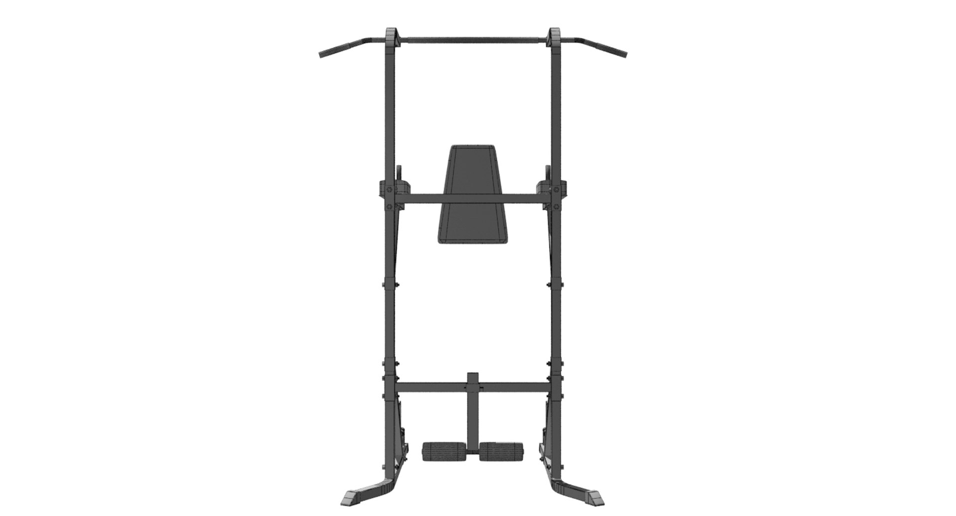 3D Chinning Bar - TurboSquid 1451095