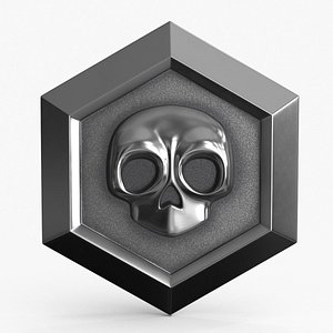 Game Coin Icon Symbol v5 3D model