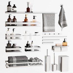 3D Bathroom Accessories 66 model