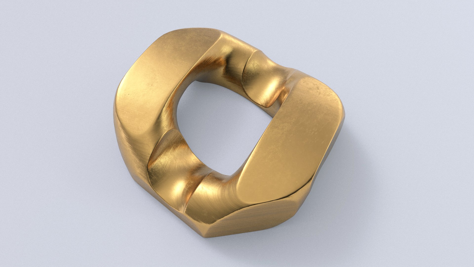 Heavy Cuban Chain Rings 3mm thick 5us 6us 7us 8us sizes 3D model 3D  printable