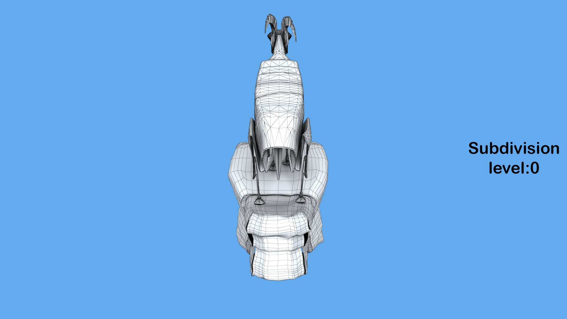 Origami Mountain Goat 3D model https://p.turbosquid.com/ts-thumb/qh/JP59cx/ip/wire06/png/1637871308/1920x1080/fit_q87/53fe4ecda3d68a0a9186a82115602f5d061d5ee5/wire06.jpg