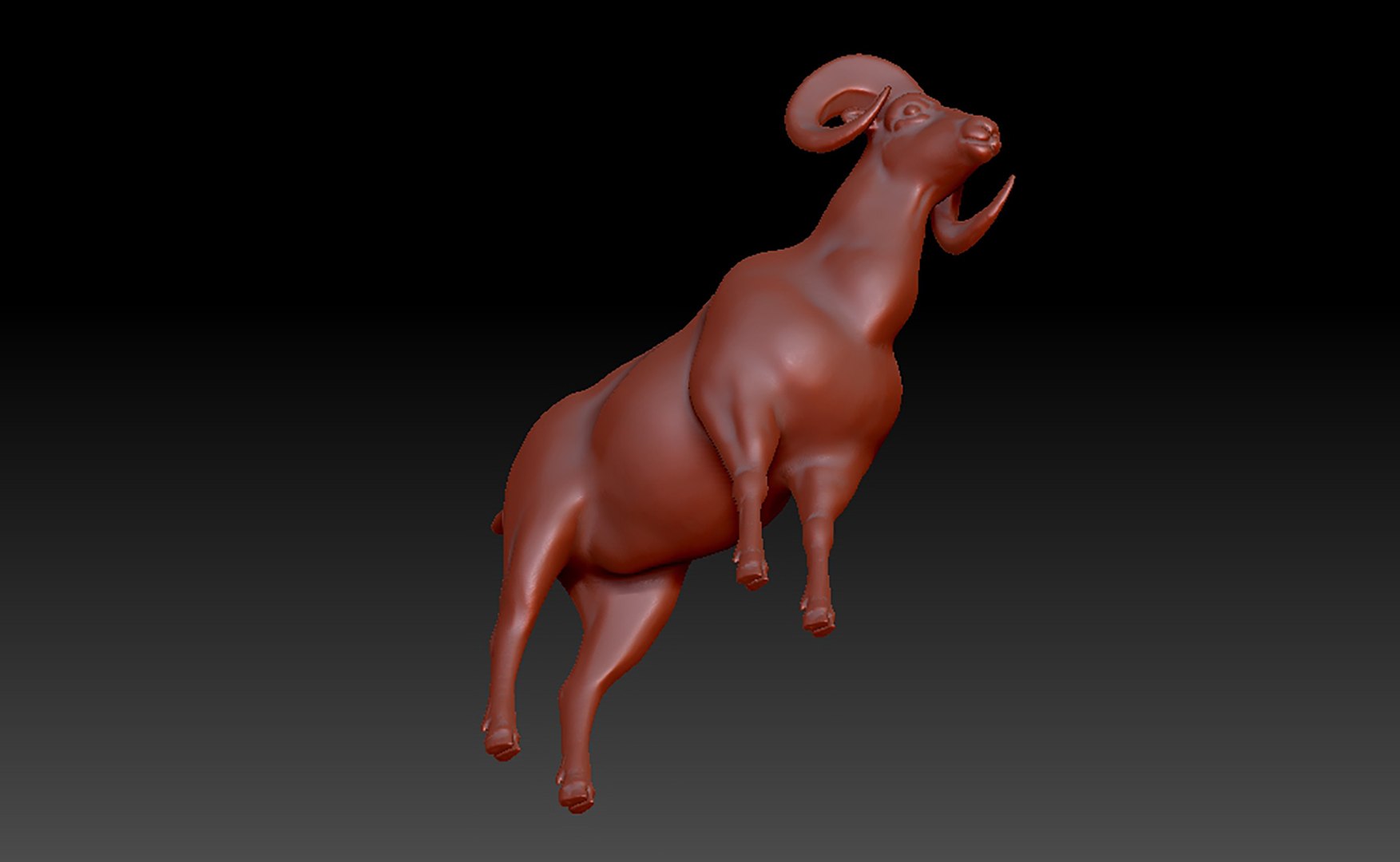 3D Model The Body Of A Ram - TurboSquid 1855282