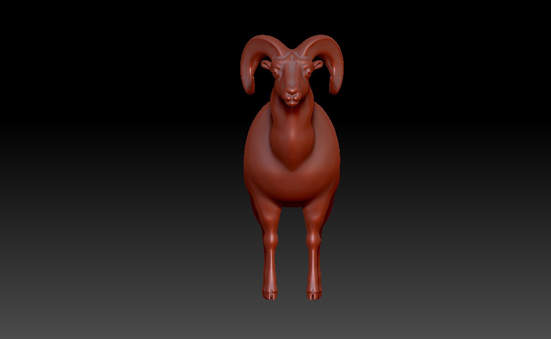 3D Model The Body Of A Ram - TurboSquid 1855282