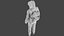 jacket backpack pullover 3D model