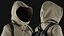 jacket backpack pullover 3D model