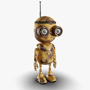Rigged Baby Robot