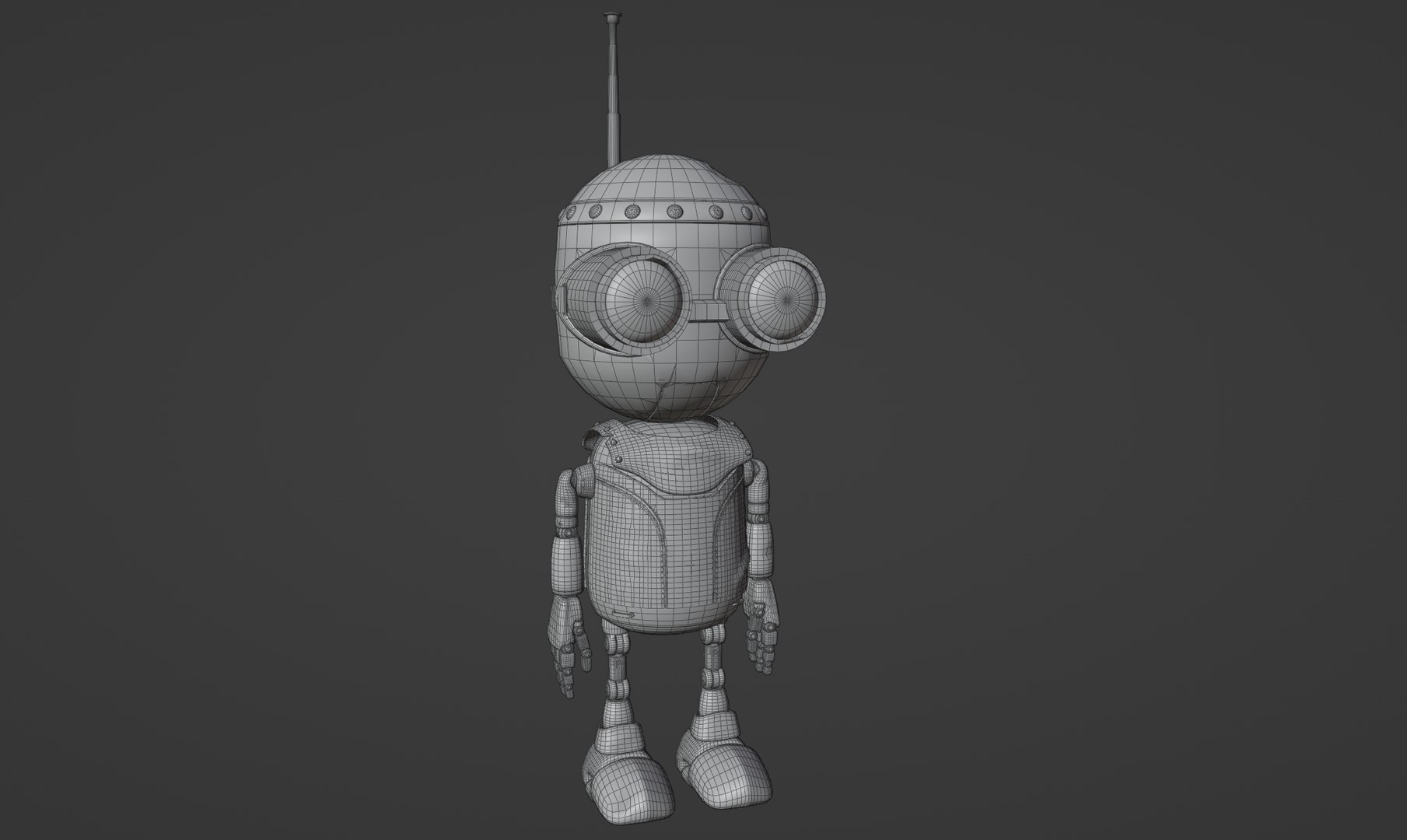 Rigged Baby Robot 3D model https://p.turbosquid.com/ts-thumb/qh/al5p0O/Ok/wireframe_1/png/1641659015/1920x1080/fit_q87/6becd5d56d21518104dc2c684c3c1ce13e866d85/wireframe_1.jpg