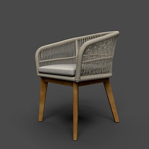 3D Rattanchair