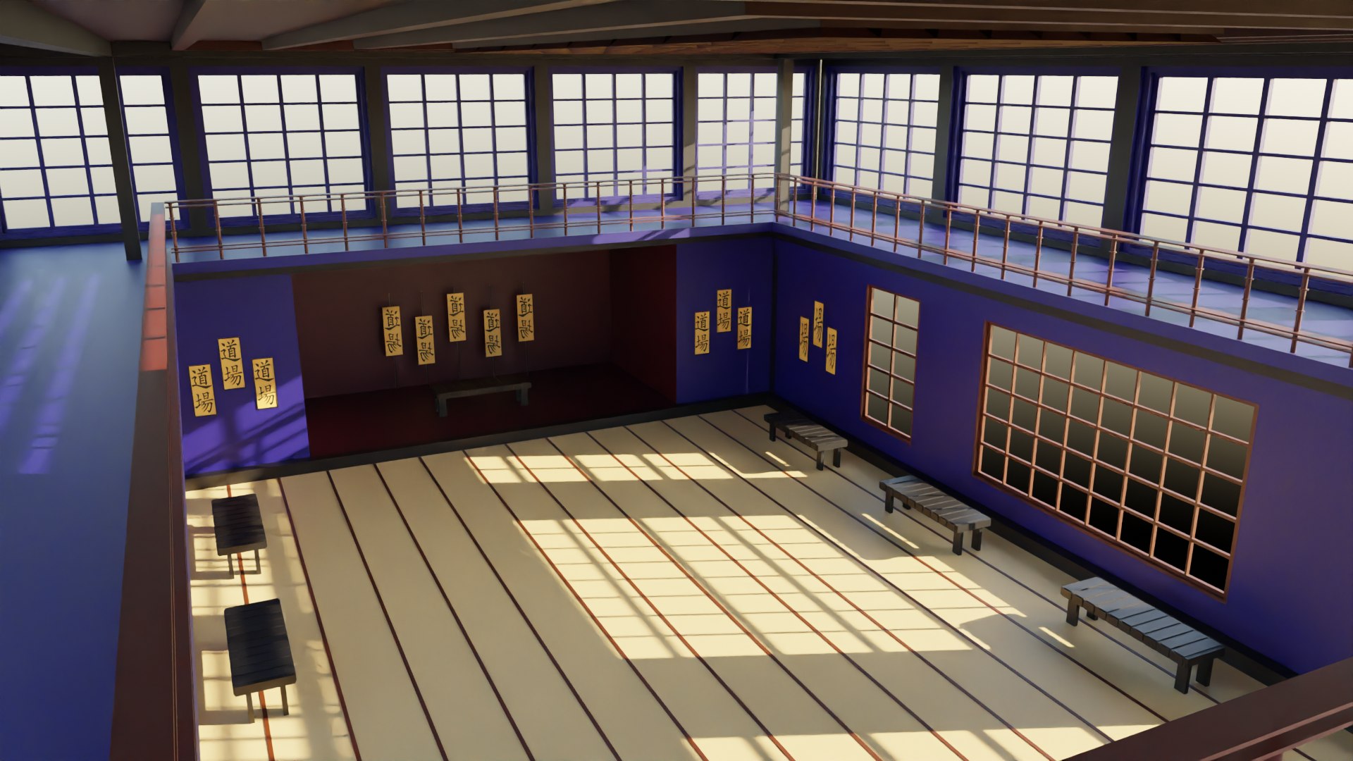 3D Japanese Dojo - TurboSquid 2157954