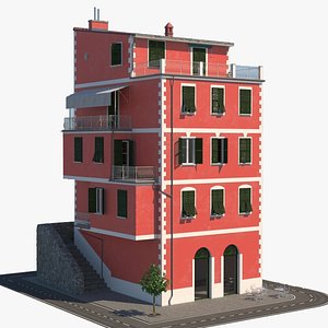 3D italy 12 architecture model