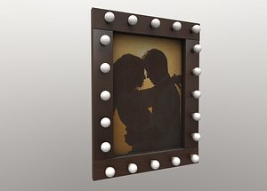 frame picture backlight 3D model