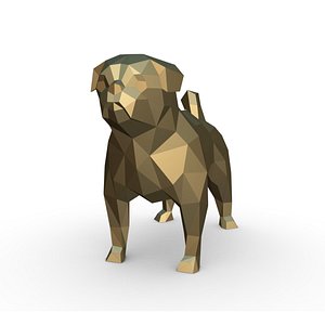 3D model pug
