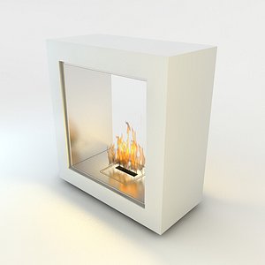 flueless fireplace realistic scenes max