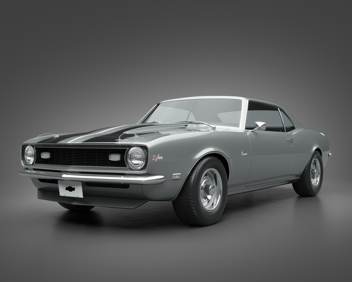 1968 Chevrolet Camaro Z28 3D - TurboSquid 1745801