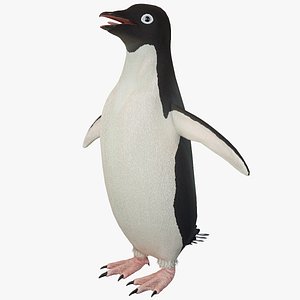 Adelie Penguin T-Posed