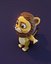 Animated Cartoon Animals 3D Models Pack 5
