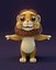 Animated Cartoon Animals 3D Models Pack 5