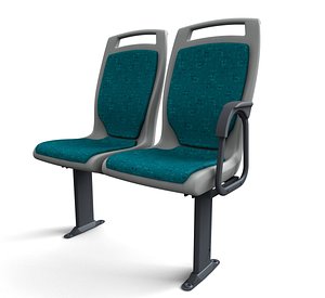 passenger bus 3d model