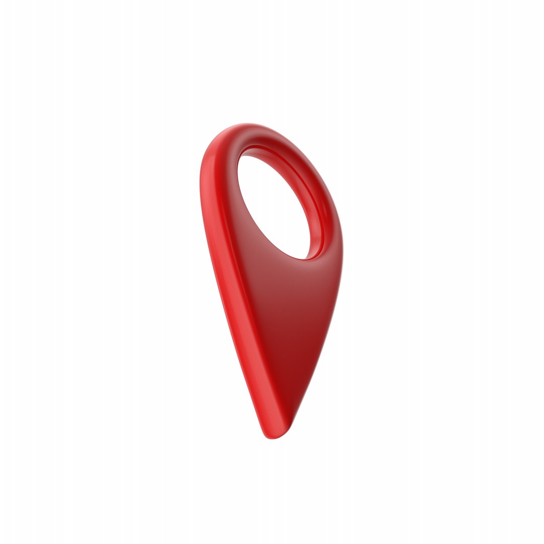 3D Red Map Pin - TurboSquid 1845849