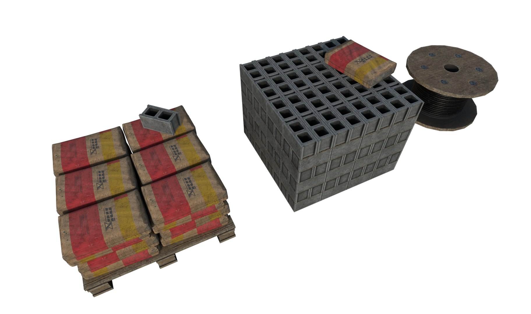 Construction Pack 4 3D - TurboSquid 2092264